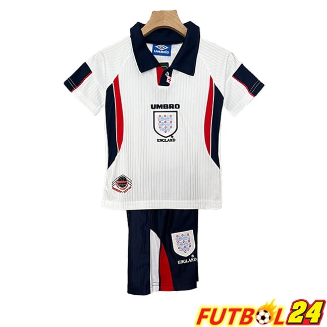 Camisetas De Futbol Inglaterra Retro Ninos Primera 1998