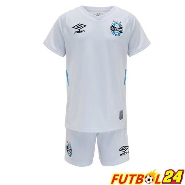 Camisetas De Futbol Gremio Ninos Segunda Blanco 2024/2025