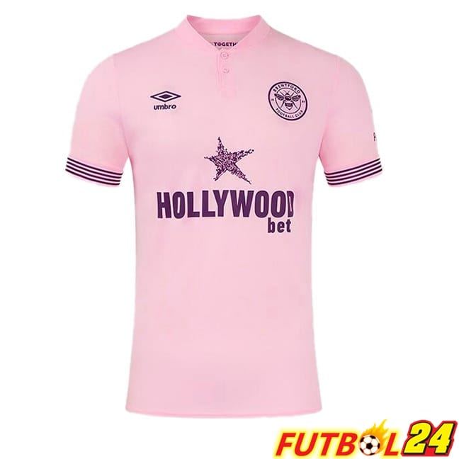 Camisetas De Futbol Brentford FC Segunda Rosado 2024/2025