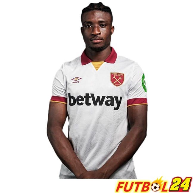 Camisetas De Futbol West Ham United Tercera Blanco 2024/2025