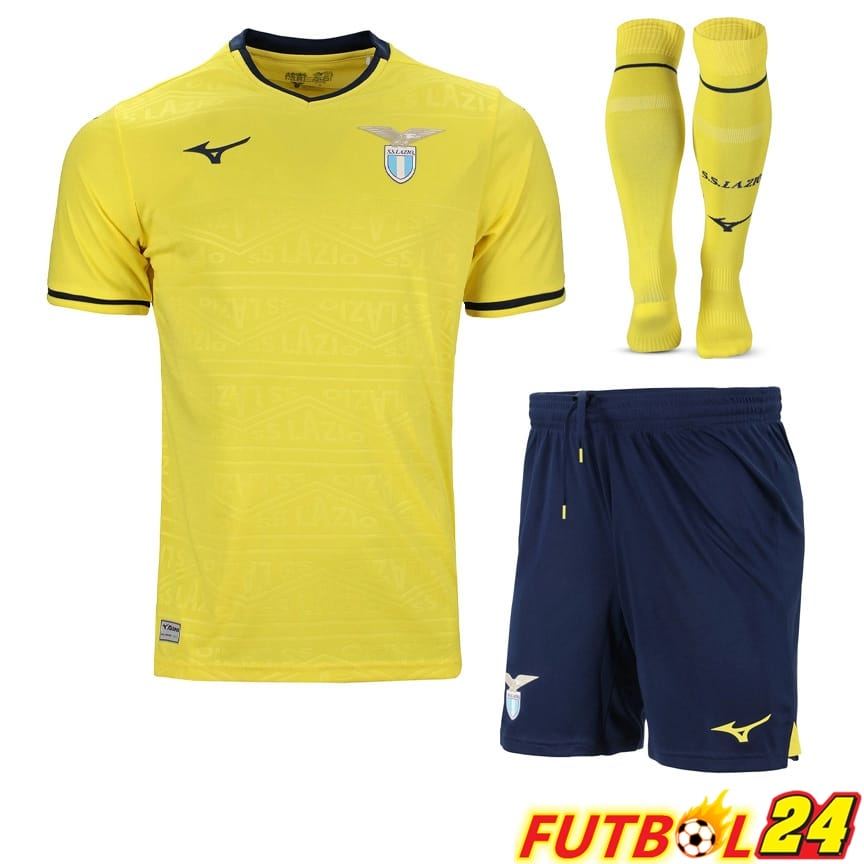 Camisetas De Futbol Lazio Segunda (Cortos + Calcetines) 2024/2025