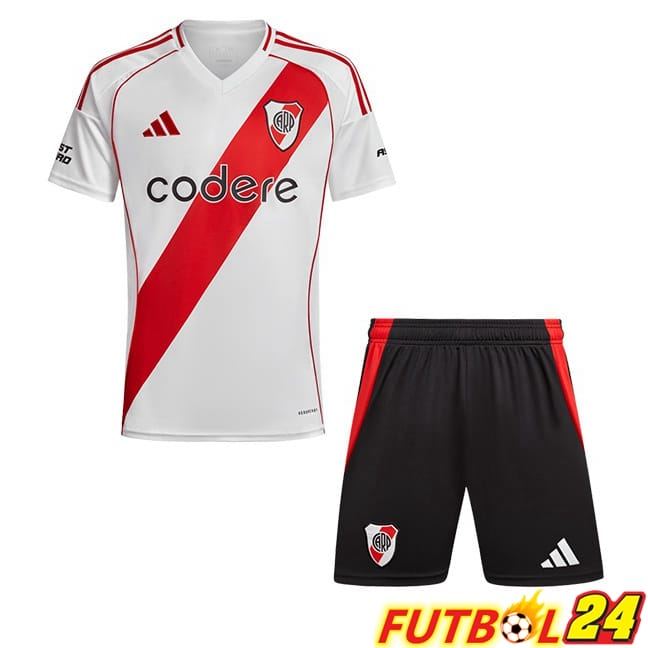 Camisetas De Futbol River Plate Ninos Primera Azul 2024/2025