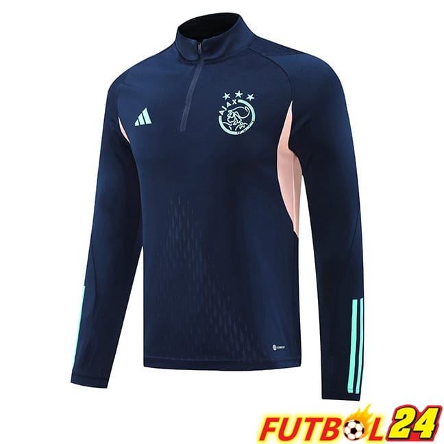 Sudadera De Entrenamiento AFC Ajax Azul Real 2024/2025