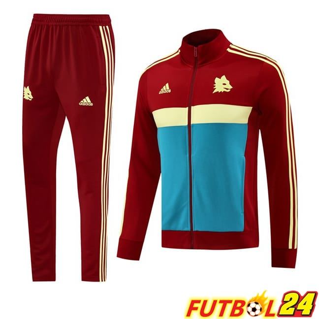 Chandal Futbol - Chaqueta AS Roma Rojo 2024/2025