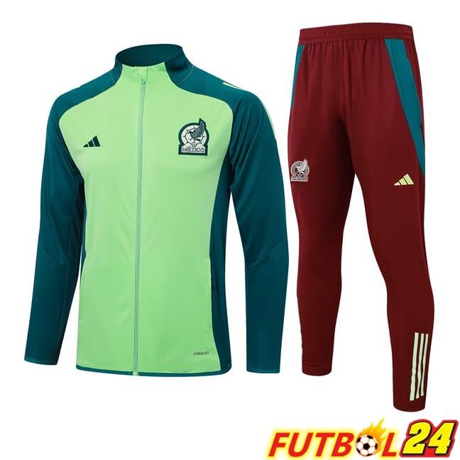 Chandal Futbol - Chaqueta México Verde 2024/2025