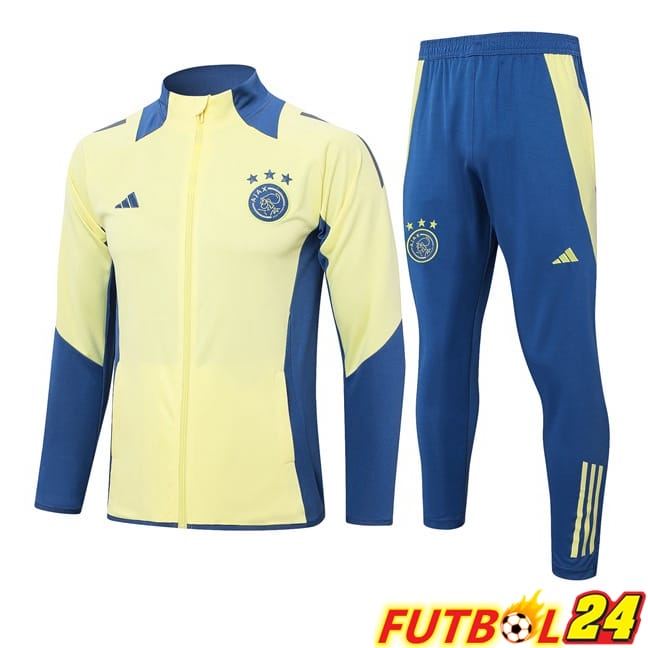 Chandal Futbol - Chaqueta AFC Ajax Amarillo 2024/2025