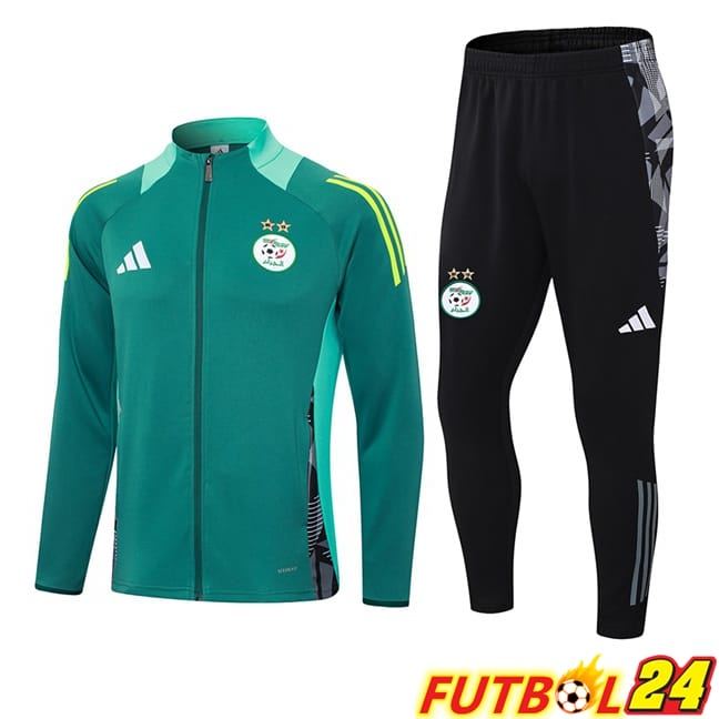 Chandal Futbol - Chaqueta Argelia Verde 2024/2025