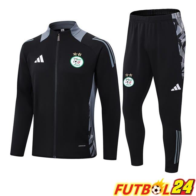 Chandal Futbol - Chaqueta Argelia Negro 2024/2025