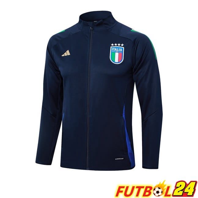 Chaquetas Futbol Italia Azul Real 2024/2025