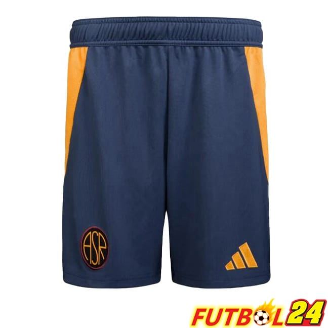 Cortos De Futbol AS Roma Tercera Azul Real 2024/2025