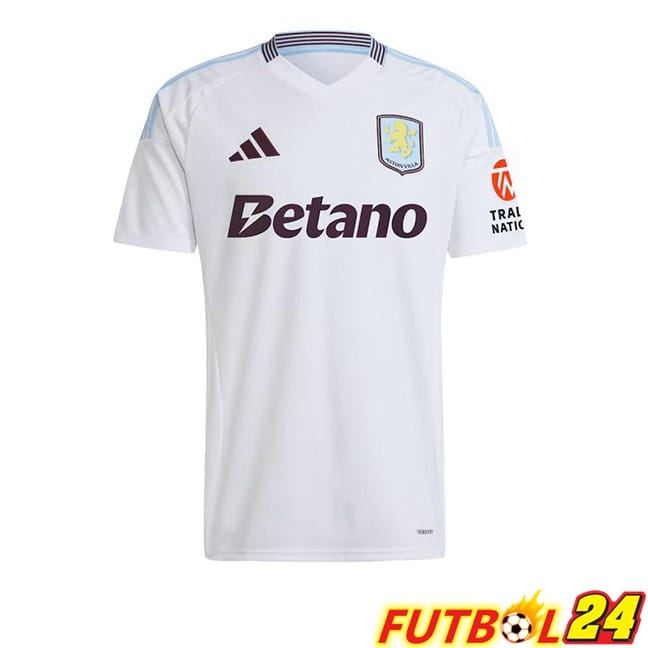Camisetas De Futbol Aston Villa Segunda Blanco 2024/2025