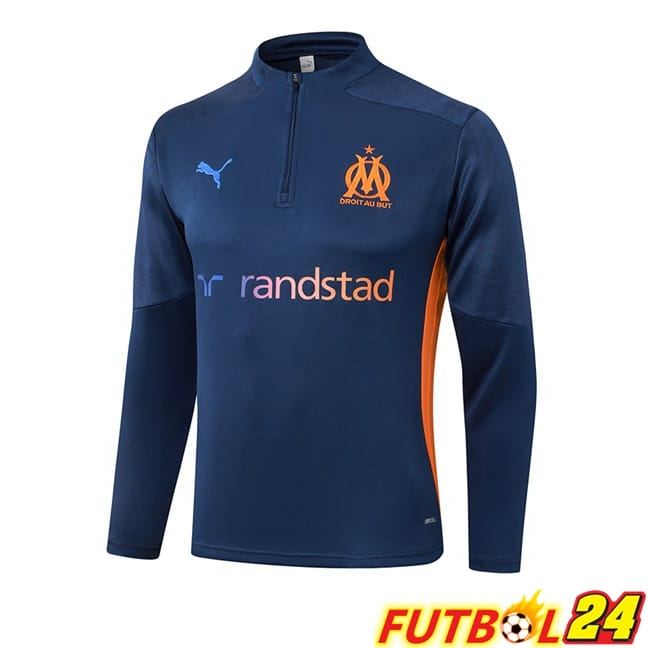 Sudadera De Entrenamiento Marsella OM Azul Real 2024/2025