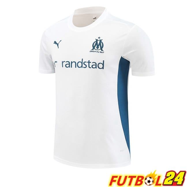 Camiseta Entrenamiento Marsella OM Blanco 2024/2025