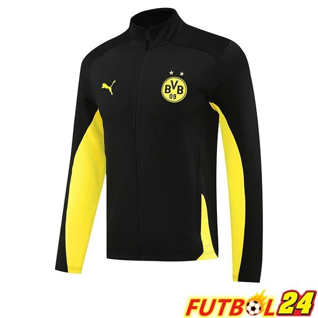 Chaquetas Futbol Dortmund BVB Negro 2024/2025