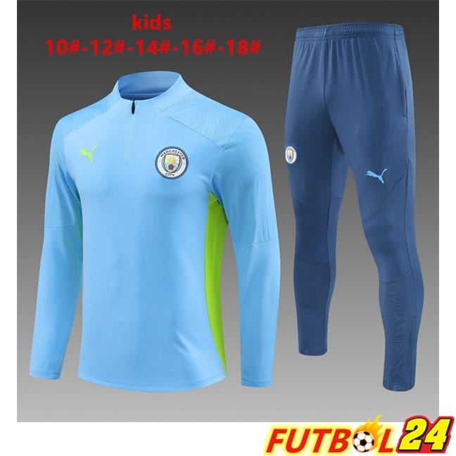 Chandal Futbol Manchester City Ninos Azul 2024/2025
