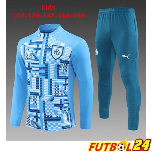 Chandal Futbol Marsella OM Ninos Azul 2024/2025