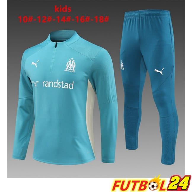 Chandal Futbol Marsella OM Ninos Azul 2024/2025