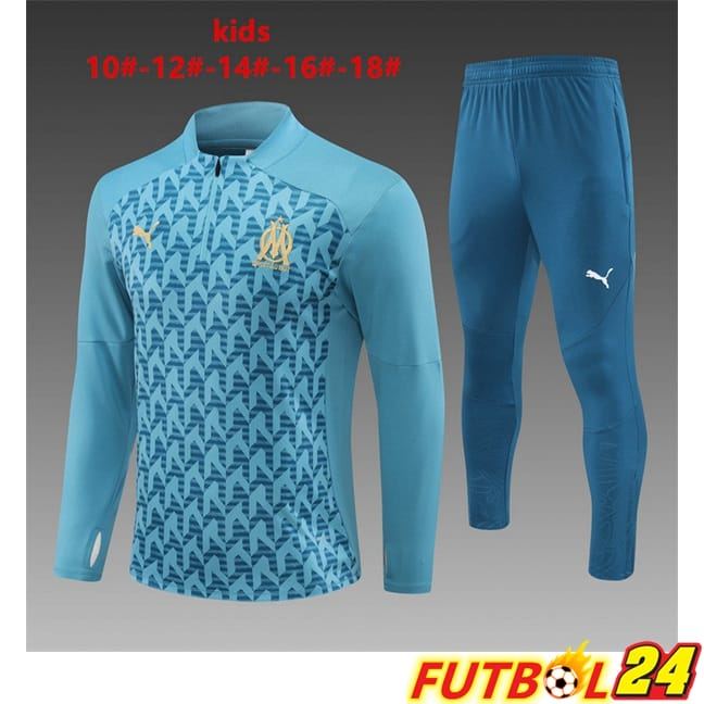 Chandal Futbol Marsella OM Ninos Azul 2024/2025