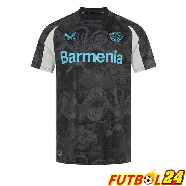 Camisetas De Futbol Bayer 04 Leverkusen Tercera Negro 2024/2025