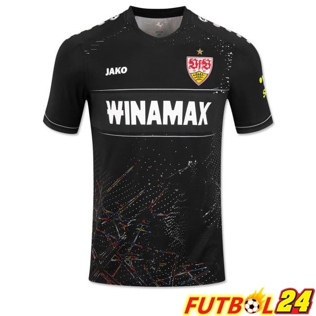 Camisetas De Futbol VfB Stuttgart Tercera Negro 2024/2025
