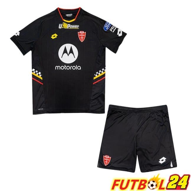 Camisetas De Futbol AC Monza Ninos Tercera Negro 2024/2025