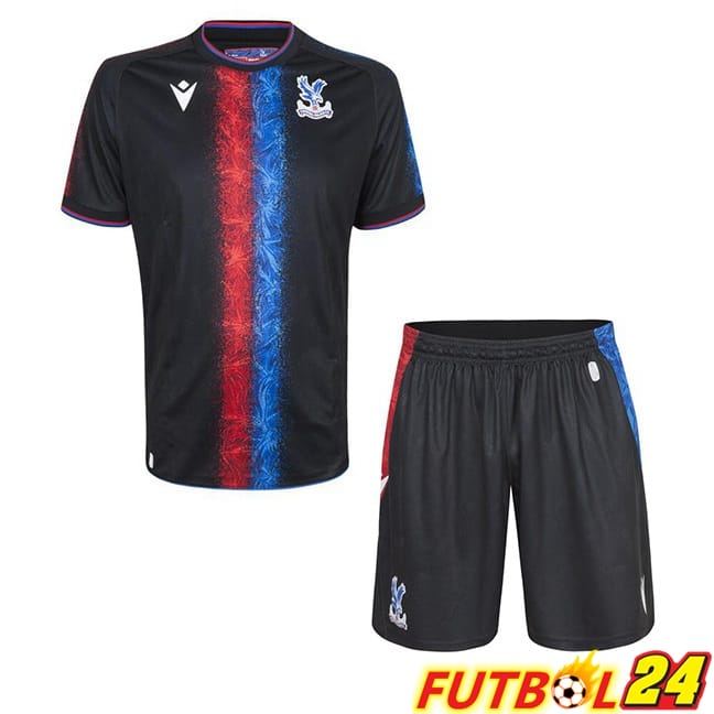 Camisetas De Futbol Crystal Palace Ninos Tercera Negro 2024/2025