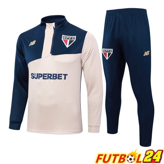 Chandal Futbol Sao Paulo FC Amarillo Azul Real 2024/2025
