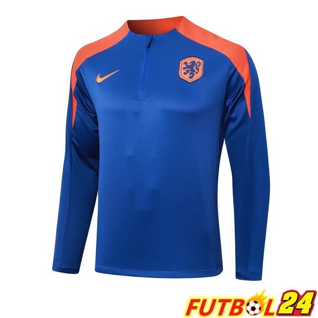 Sudadera De Entrenamiento Países Bajos Azul 2024/2025