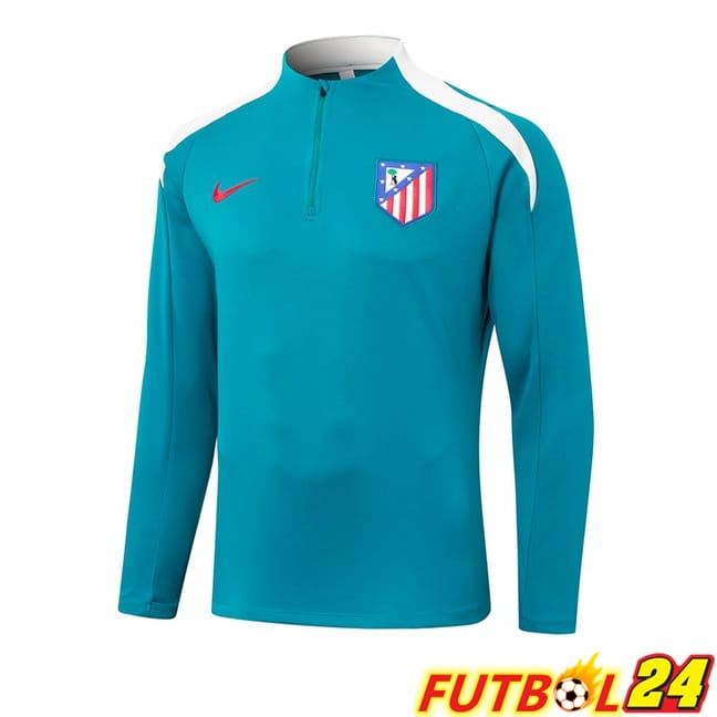 Sudadera De Entrenamiento Atletico Madrid Azul 2024/2025