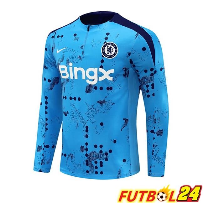 Sudadera De Entrenamiento FC Chelsea Azul 2024/2025