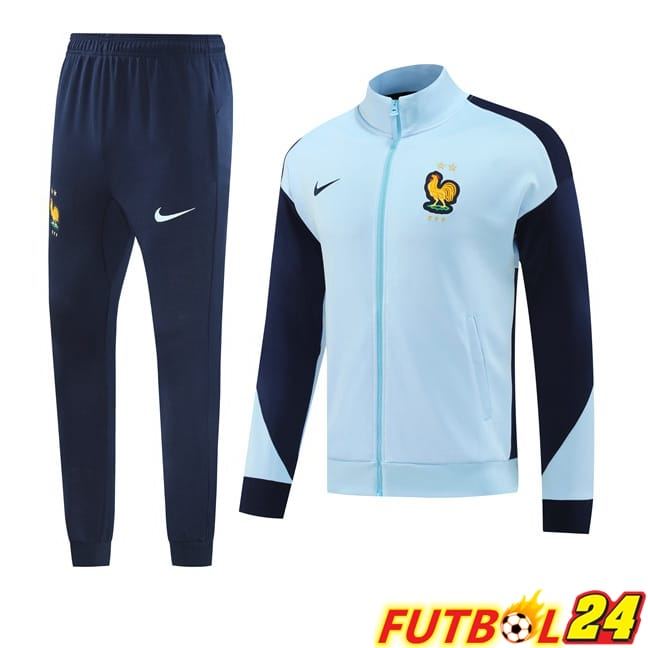 Chandal Futbol - Chaqueta Francia Azul 2024/2025