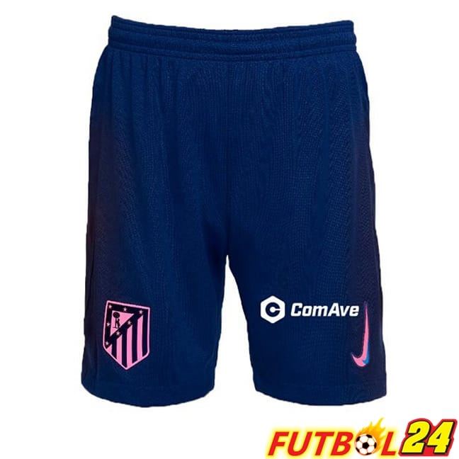 Cortos De Futbol Atletico Madrid Tercera Azul 2024/2025