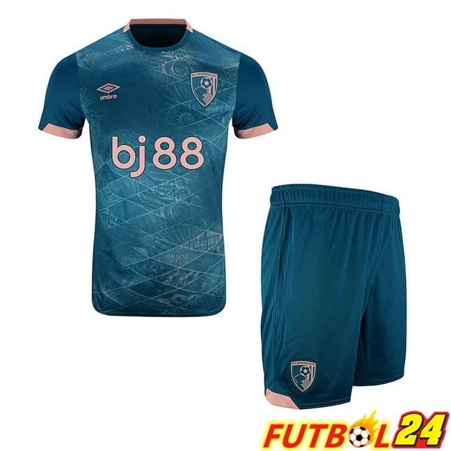 Camisetas De Futbol AFC Bournemouth Ninos Tercera Azul 2024/2025