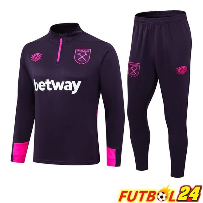Chandal Futbol West Ham United Púrpura 2024/2025