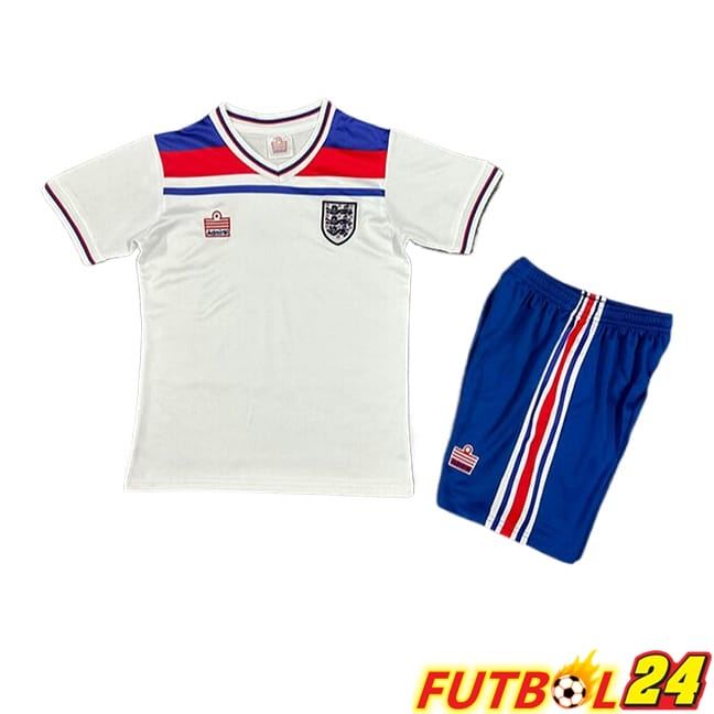 Camisetas De Futbol Inglaterra Retro Ninos Primera 1982