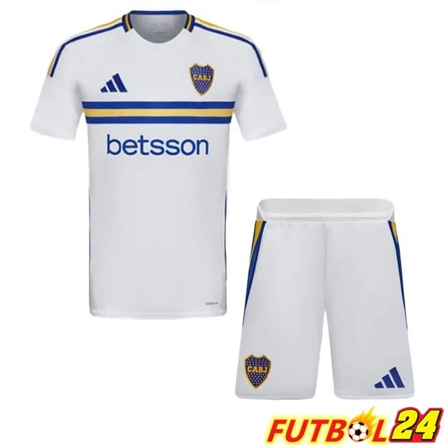 Camisetas De Futbol Boca Juniors Ninos Segunda Blanco 2024/2025