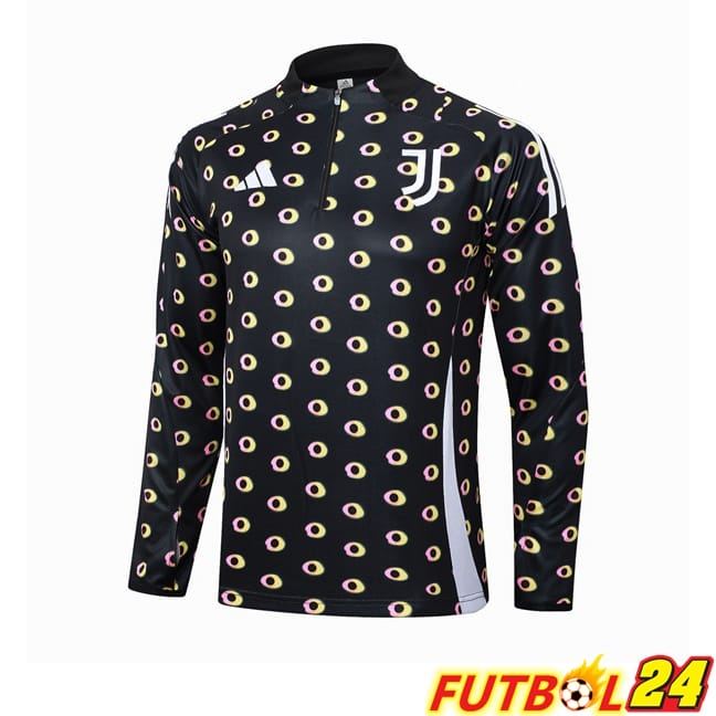 Sudadera De Entrenamiento Juventus Negro 2024/2025