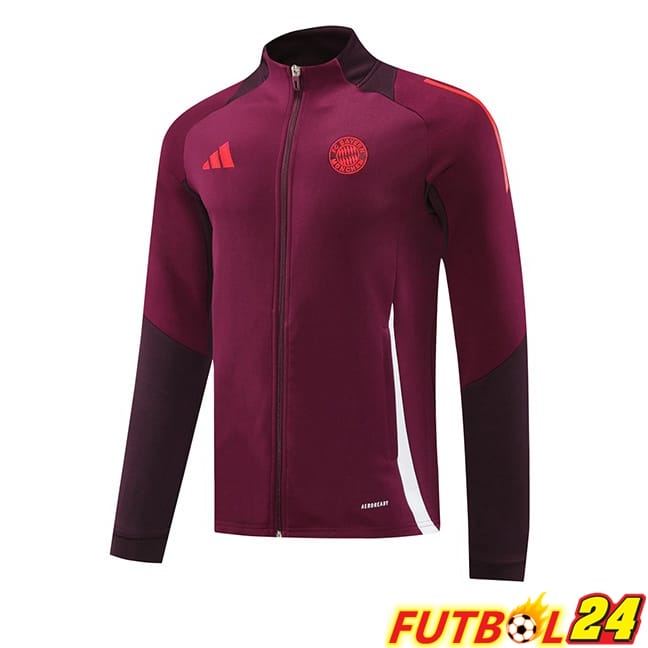 Chaquetas Futbol Bayern Munich Rojo 2024/2025