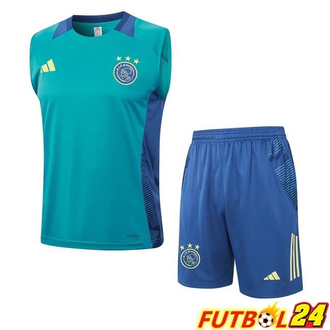 Chalecos De Futbol AFC Ajax + Cortos Azul 2024/2025