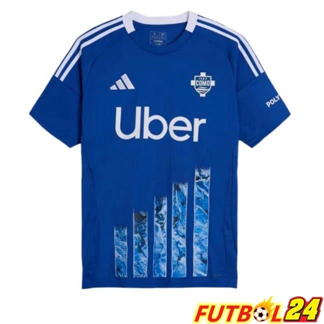 Camisetas De Futbol Como 1907 Primera Azul 2024/2025