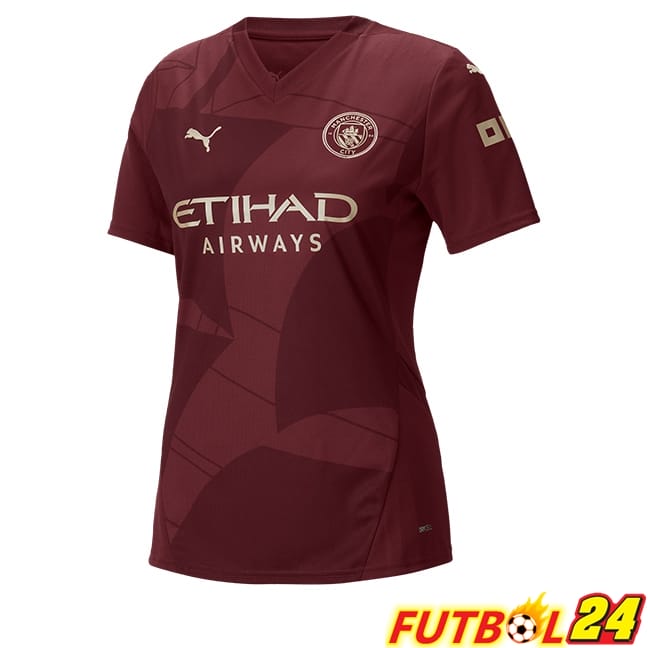 Camisetas De Futbol Manchester City Mujer Tercera 2024/2025