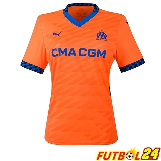 Camisetas De Futbol Marsella OM Mujer Tercera 2024/2025