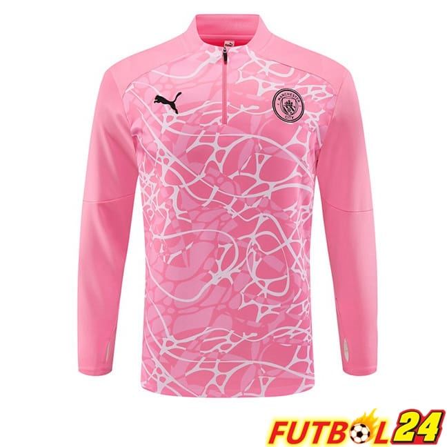Sudadera De Entrenamiento Manchester City Rosado 2024/2025