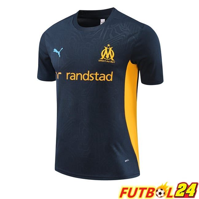 Camiseta Entrenamiento Marsella OM Azul Real 2024/2025