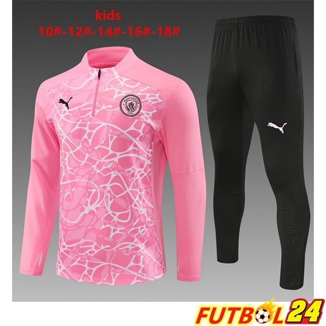 Chandal Equipos De Futbol Manchester City Ninos Rosado 2024/2025