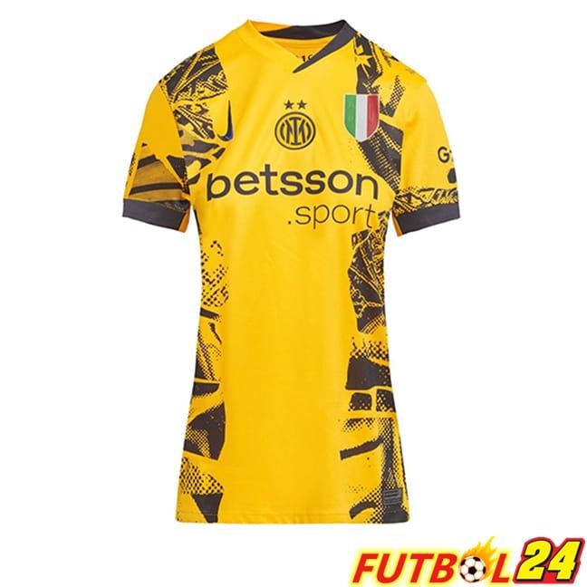 Camisetas De Futbol Inter Milan Mujer Tercera 2024/2025
