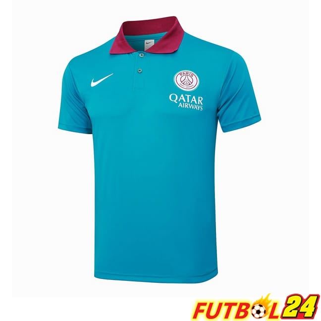 Camiseta Polo Paris PSG Azul 2024/2025