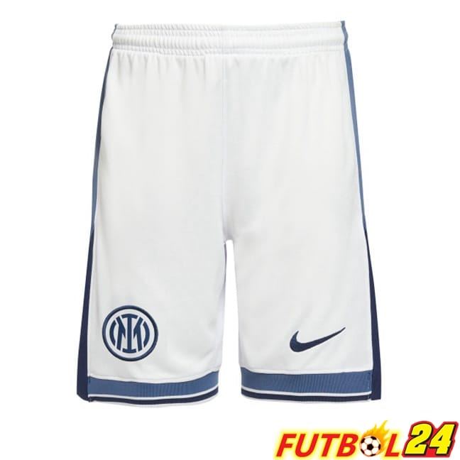 Cortos de Futbol Inter Milan Segunda Blanco 2024/2025