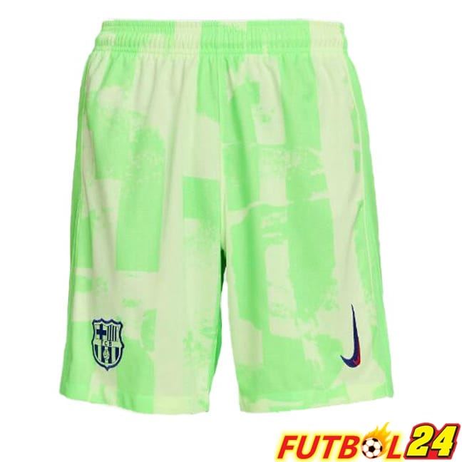 Cortos de Futbol FC Barcelona Tercera Verde 2024/2025