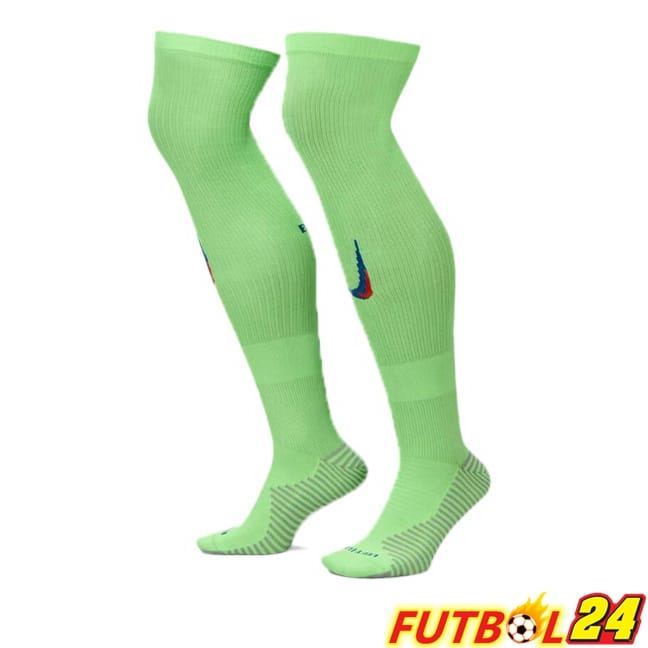 Calcetines De Futbol Barcelona Tercera Verde 2024/2025